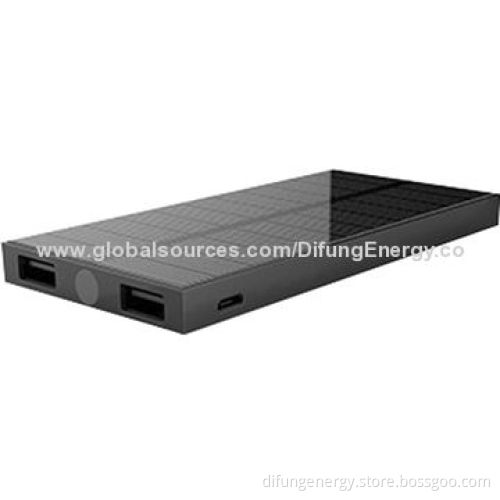 6,000mAh Mobile Power Bank with Dual-USB Ports, 2.1A Output, Dual-protection IC Smart Battery